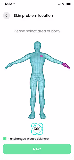 Bantham RADAR - Remote Dermatology Assessment and Triage Platform